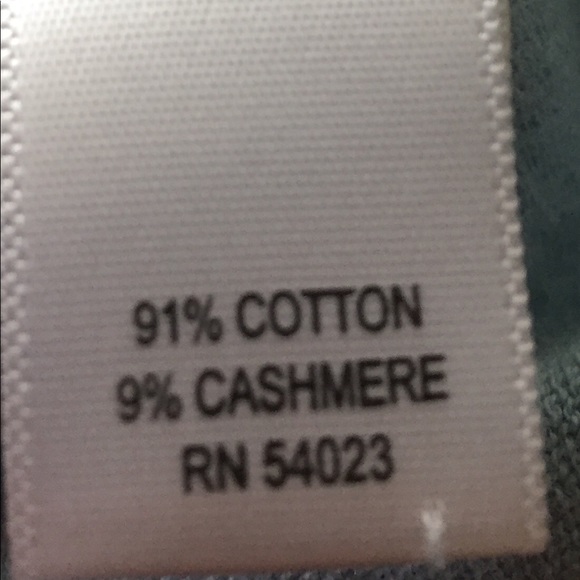 Banana Republic Light Blue Men XL Cashmere Sweater - Picture 4 of 6